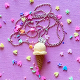 Chain Necklace Ice Cream Cone