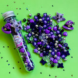 Halloween DIY Jewellery Making Kit purple