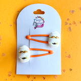 Hair Clip Halloween Mummy