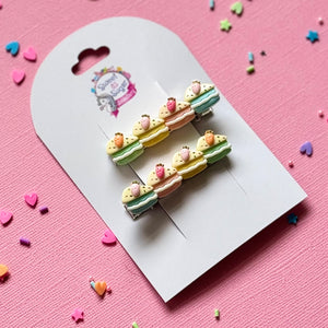 Cake Slice Hair Pins