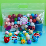 CLEARANCE Wood Beads DIY Jewellery Making Kit