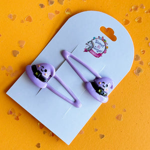 Hair Clip Halloween Witches Hat
