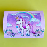Musical Jewellery Box Unicorn Large