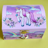 Musical Jewellery Box Unicorn Large
