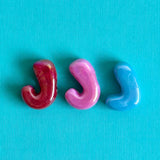 Alphabet Letter Beads Individual Rainbow