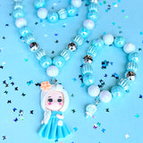 Beaded Blue Princess Set