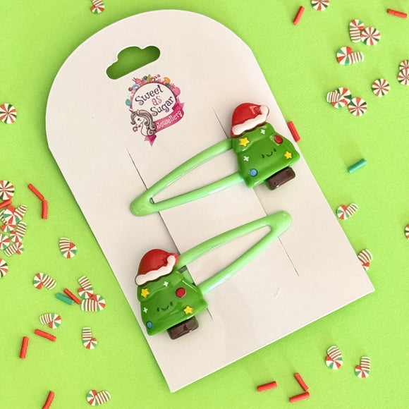 Christmas Hair Clip Christmas Tree