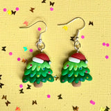 Dangle Christmas Earrings