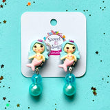 Earrings Clip On Mermaid