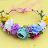 Flower Crown Purple/Blue