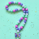 Beaded Butterfly Necklace