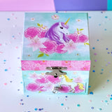 Pastel Unicorn Musical Jewellery Box
