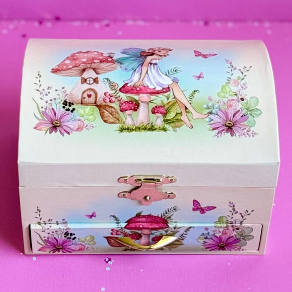Musical Jewellery Box Fairy Large