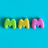 Alphabet Letter Beads Individual Rainbow