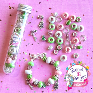 DIY Christmas Charm Bracelet Kit