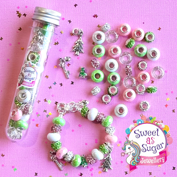 DIY Christmas Charm Bracelet Kit