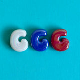 Alphabet Letter Beads Individual Rainbow