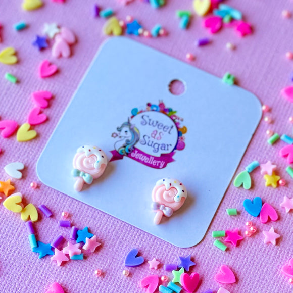 Lollipop Stud Earrings