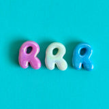 Alphabet Letter Beads Individual Rainbow