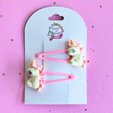 Hair Clip Pink Pony