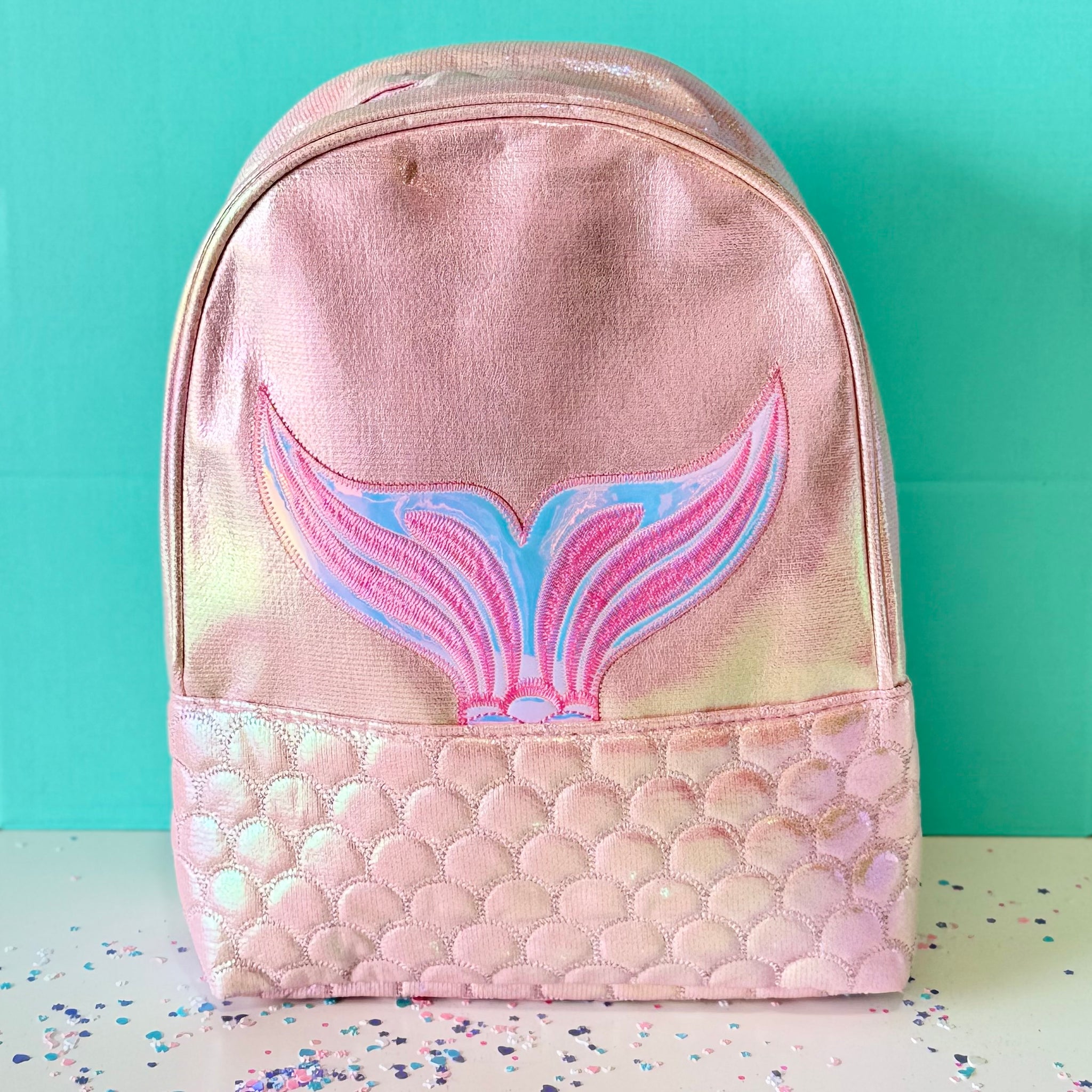 I Hayner pink faux leather backpack or strapped purse with pink pompon. NWOT FabiGun Conceal Carry Backpack Stitched Pink Leather | Smoky  main image 2