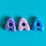 Alphabet Letter Beads Individual Rainbow