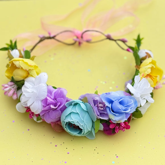 Flower Crown Purple/Blue