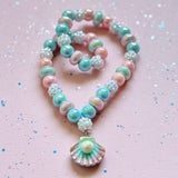 Beaded Necklace Seashell