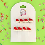 Christmas Hair Pin Santa Hat