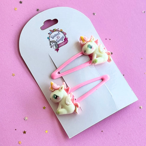 Hair Clip Pink Pony