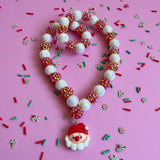 Christmas Santa Beaded Set