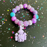 Beaded Bracelet Matching Castle Necklace