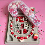 Christmas Jewellery Making Kit Candy Cane