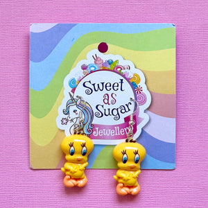 Tweety Drop Earrings