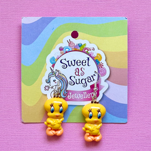 Tweety Drop Earrings