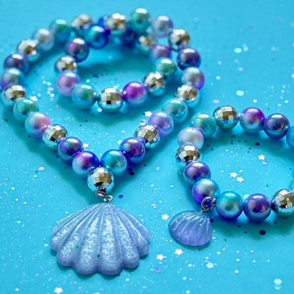Beaded Seashell Set