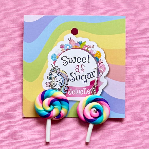 Pastel Lollipop Drop Earrings