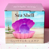 Seashell Glitterlamp