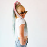 Tie-In Plaits Shimmery Boho