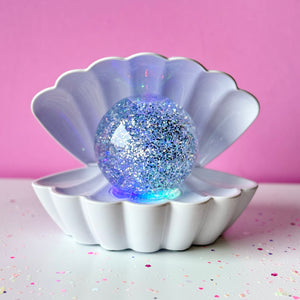 Seashell Glitterlamp