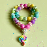 Beaded Necklace Lollipop