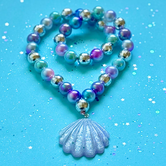 Beaded Seashell Necklace