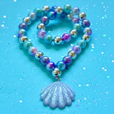 Beaded Seashell Set