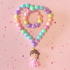 Rainbow Princess Necklace