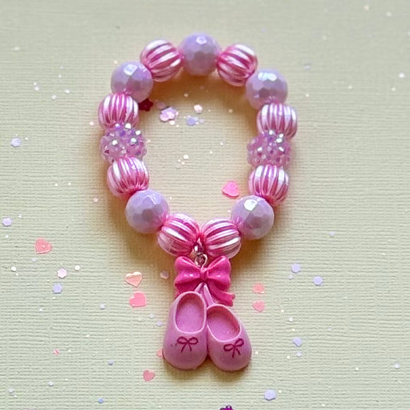 Beaded Bracelet Matching Ballet Necklace