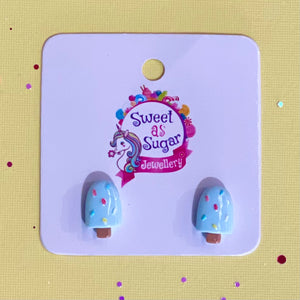 Ice Cream Rainbow Stud Earrings